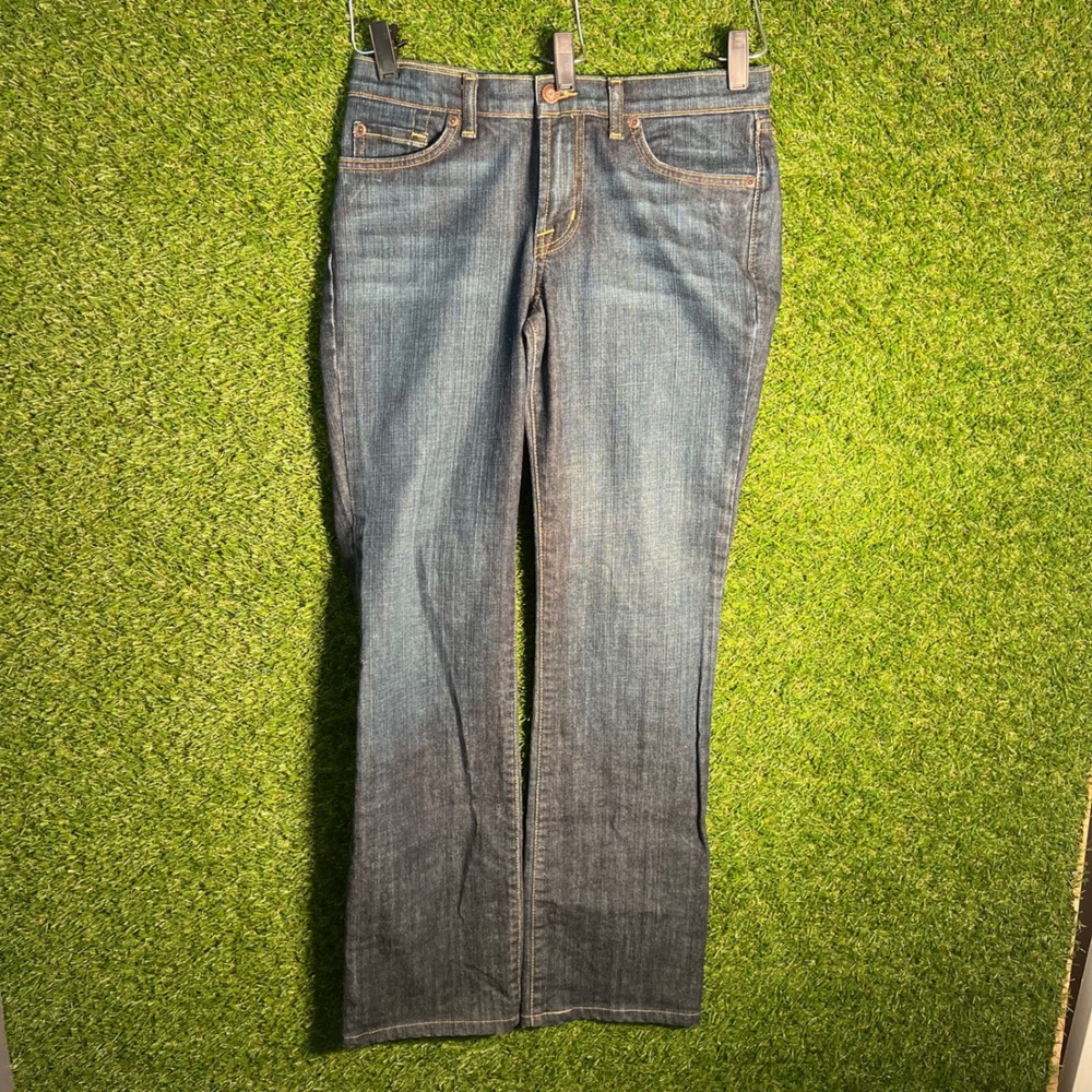 David Kahn Jeanswear Mens Dark Wash Straight Leg Denim Jeans‎ Blue 30x31